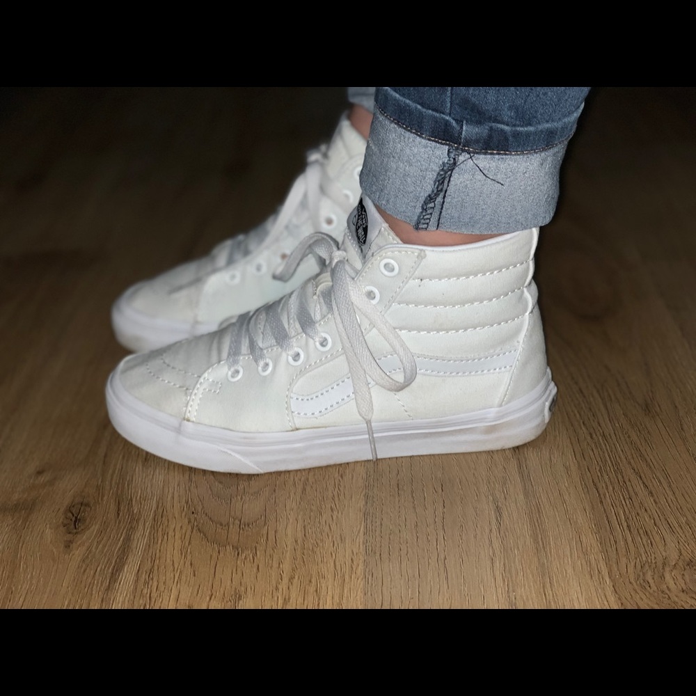White High top vans